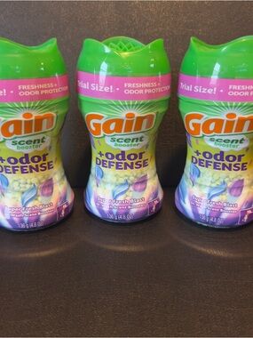 Scent Booster +Odor Defense Super Fresh Blast - Green (3) 4.8 oz containers